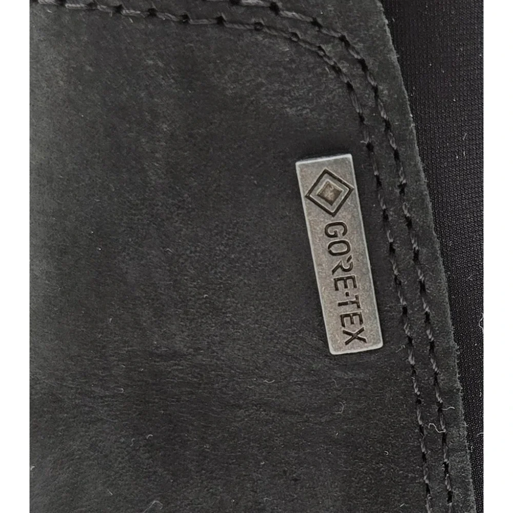 ECCO Women's Soft 7 Tred Gore-Tex Waterproof Chelsea Boot, BLACK Size 9-9.5 New